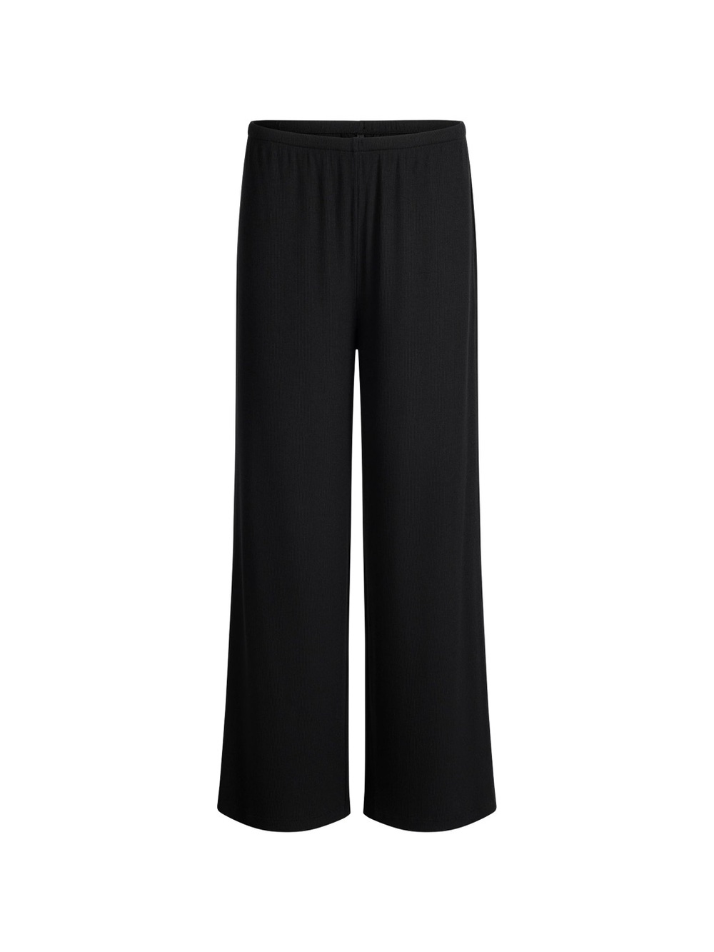 Skims Large Soft Lounge Ribbed Flowy Straight Leg Sleep Pajama Pants